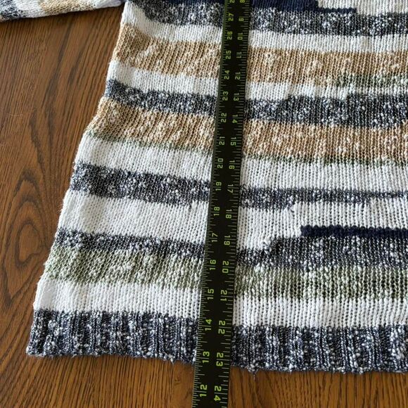 Alfred Dunner Women's Knit Sweater Size L Striped - Picture 3 of 7